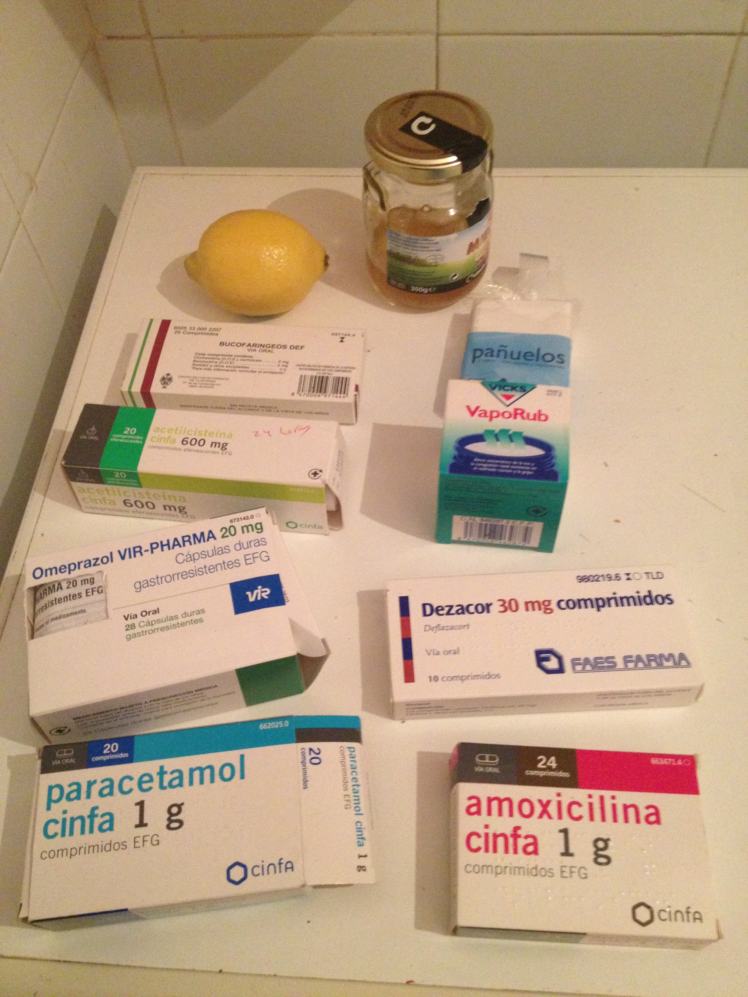 Arsenal de medicinas para pasar el invierno