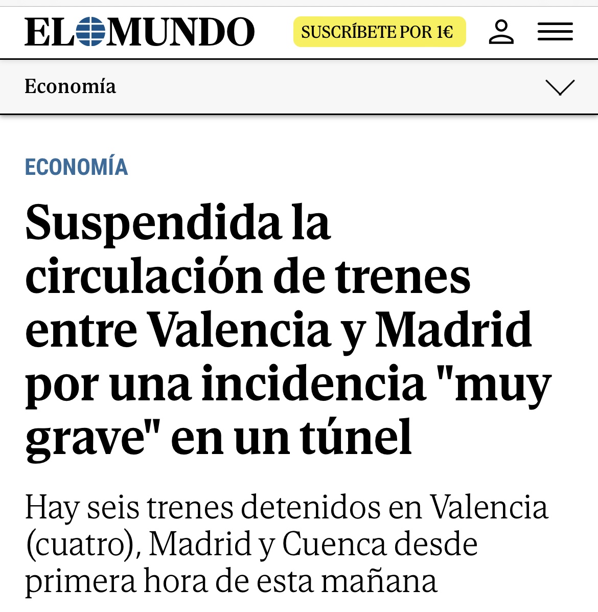 Las elecciones se pierden en las vías del tren